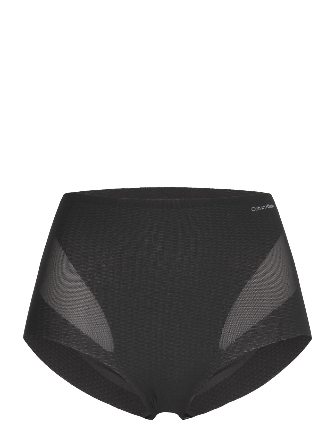 Sculpted Firm Mesh Brief Lingerie Panties High Waisted Panties Black Calvin Klein