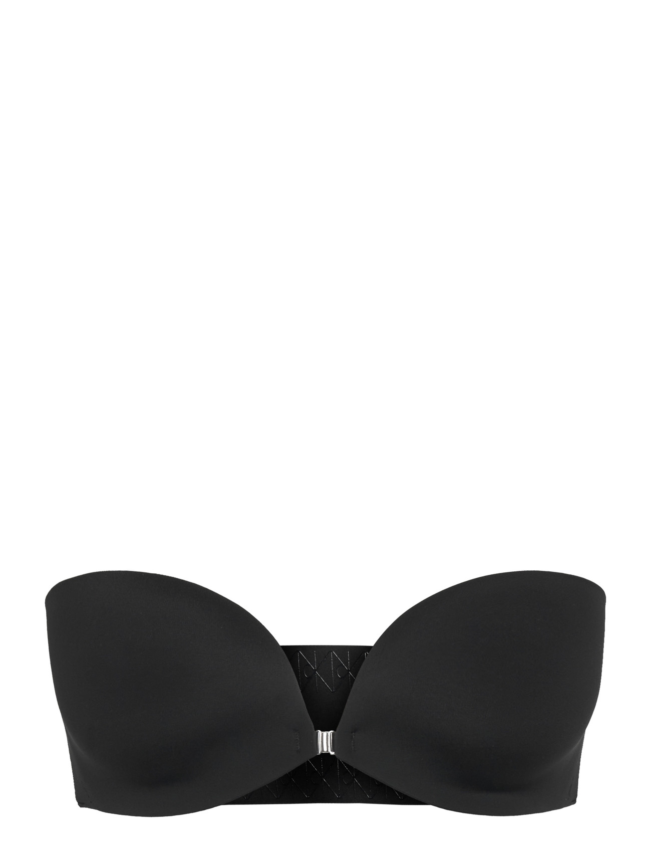 Calvin Klein Front Clasp Pu Strapless, L, Black, Bh'Er & Toppe > Bh'Er Uden Stropper, Dame