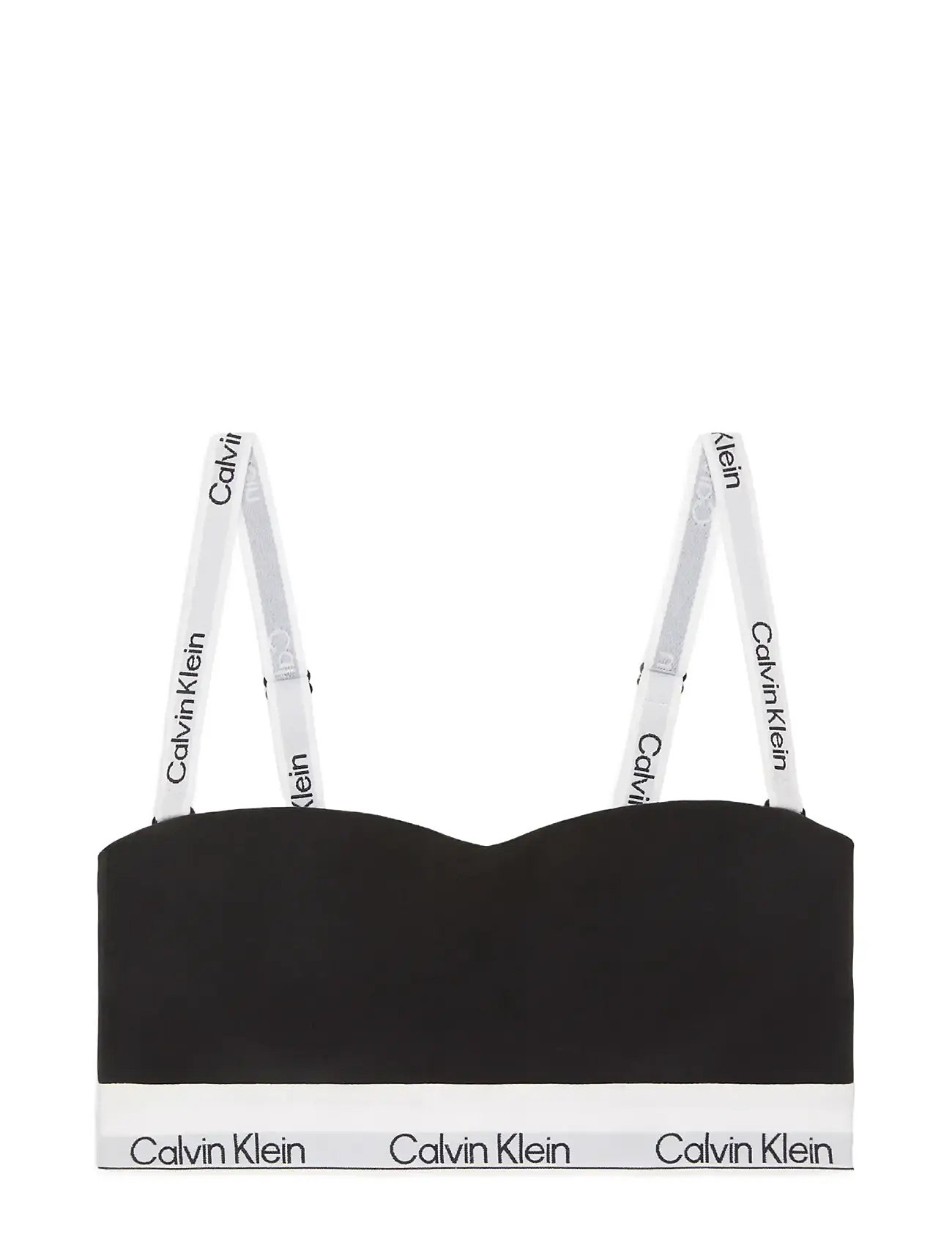 Calvin Klein Lightly Lined Bandeau, XXS, Black, Bløde Bh'Er > Bralette, Dame
