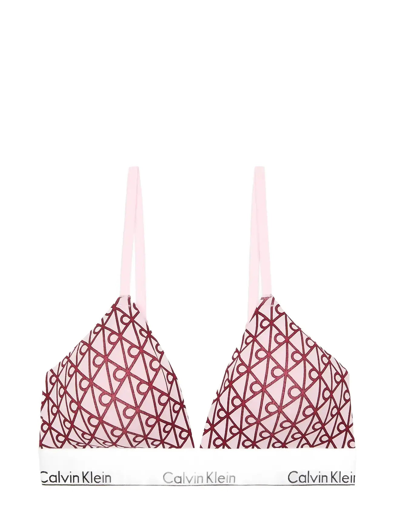CALVIN KLEIN Lightly Lined Triangle Pink - XL - Damen