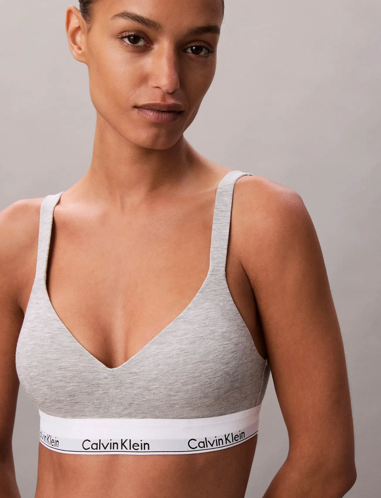 Calvin Klein Lift Bralette, S, Grey, Bløde Bh'Er > Bralette, Dame