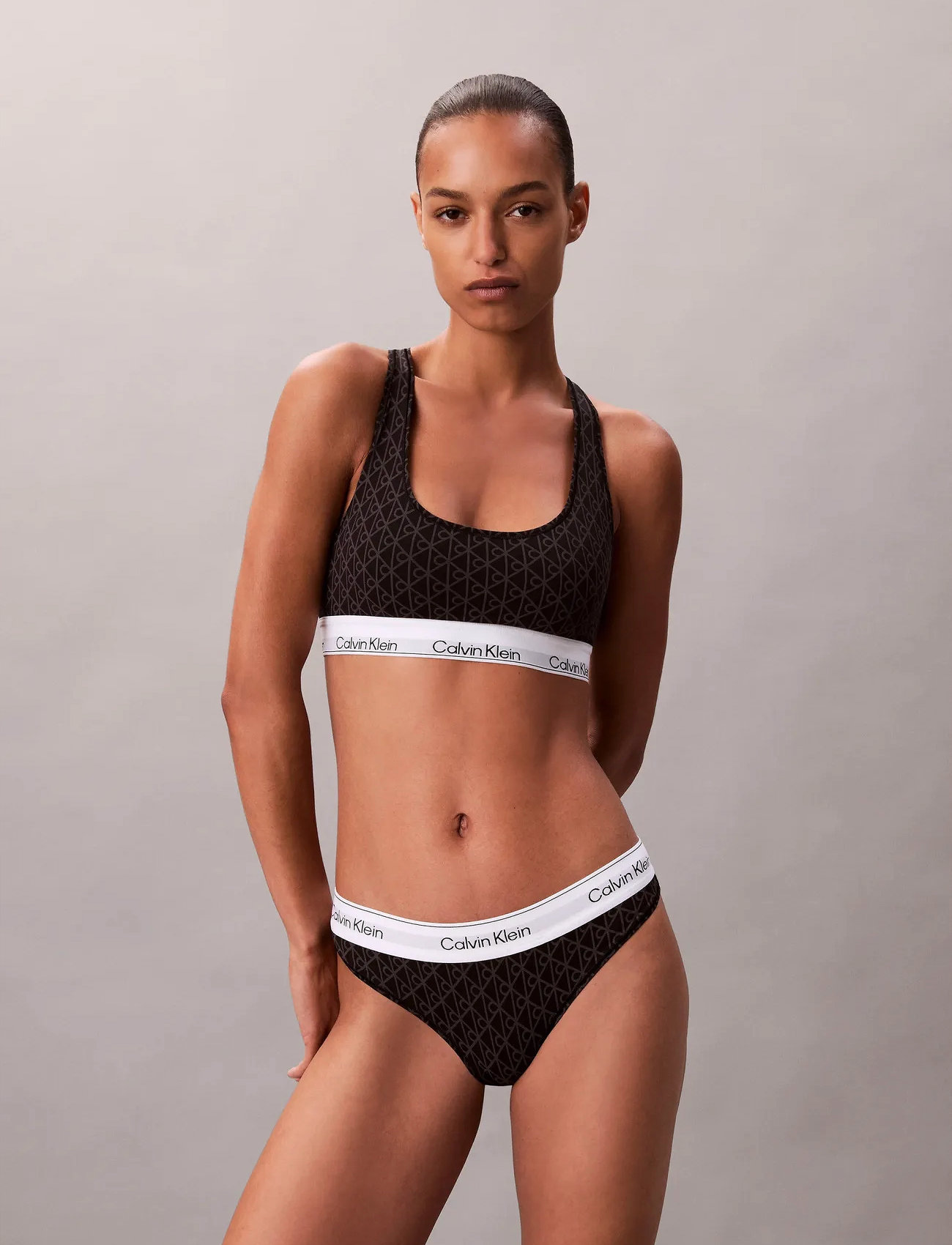 Calvin Klein Thong, XL, Black, Trusser > G-Streng, Dame