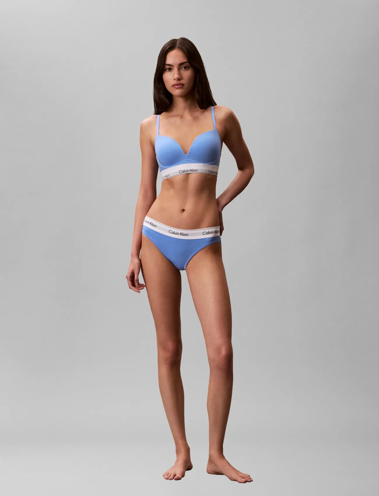 Calvin Klein Bikini, XL, Blue, Trusser > Brasilianske Trusser, Dame