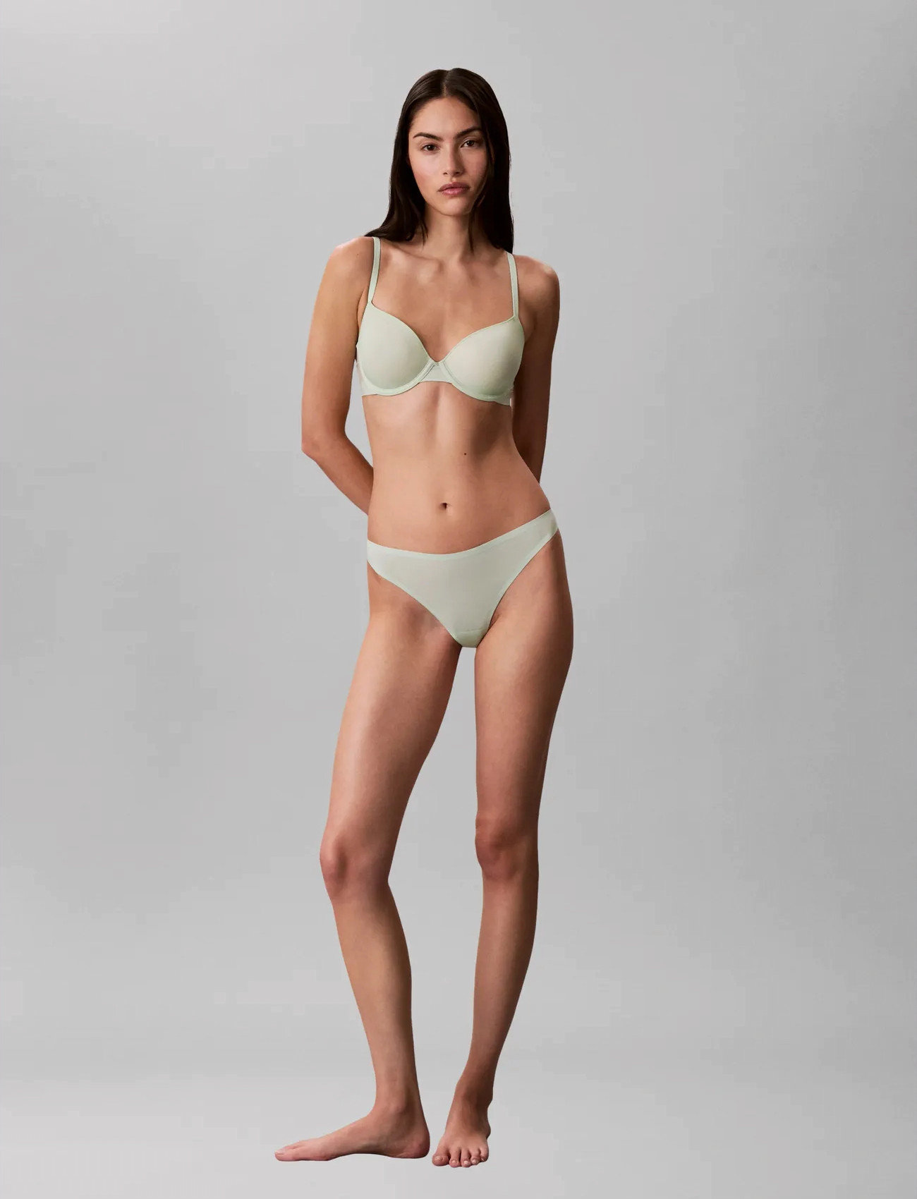Calvin Klein Thong, XL, Green, Trusser > G-Streng, Dame