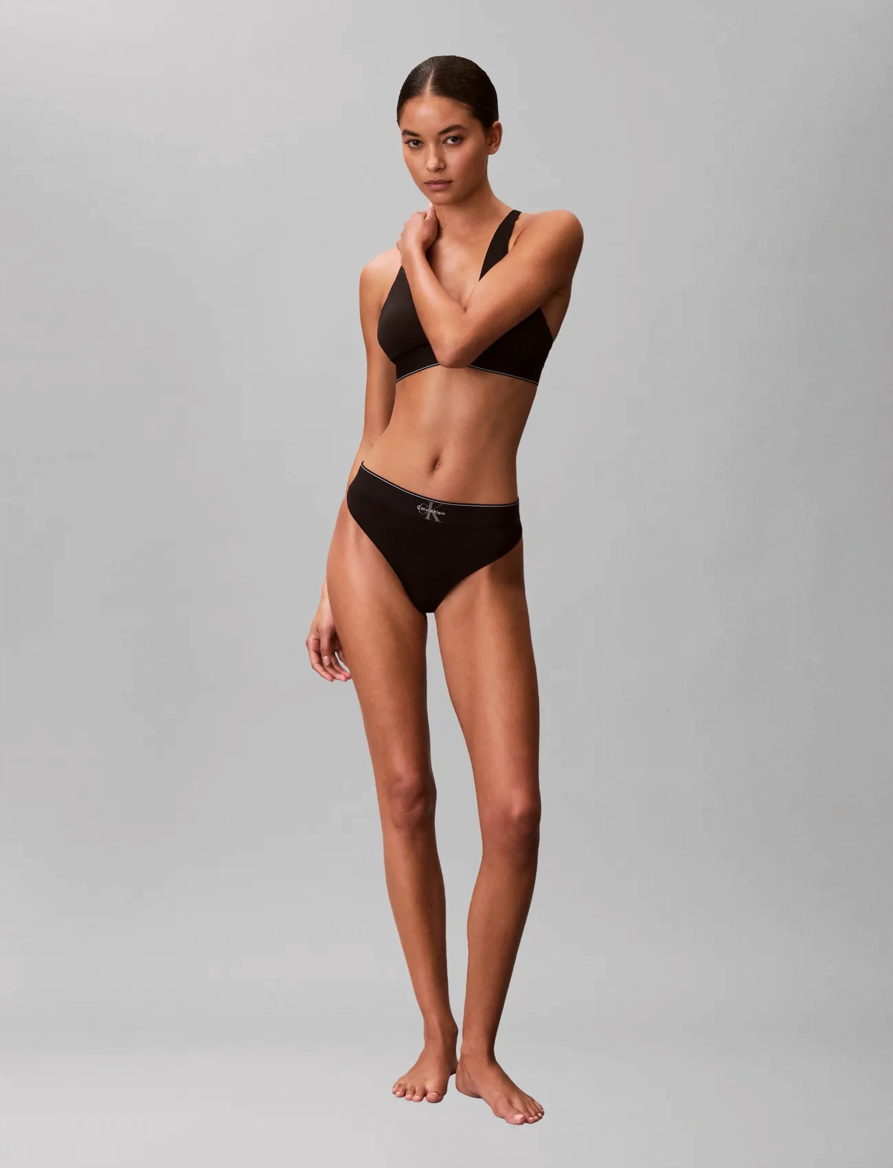 Calvin Klein Thong, S, Black, Trusser > G-Streng, Dame