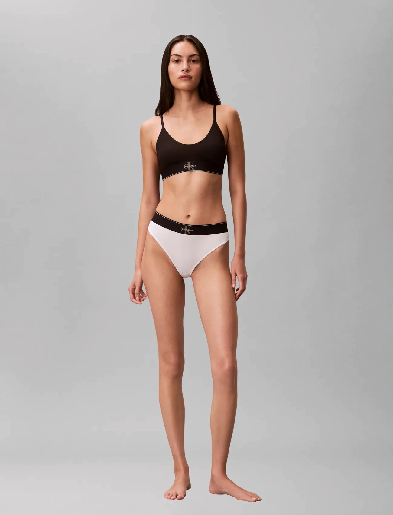 Calvin Klein Unlined Bralette, XS, Black, Bløde Bh'Er > Bralette, Dame