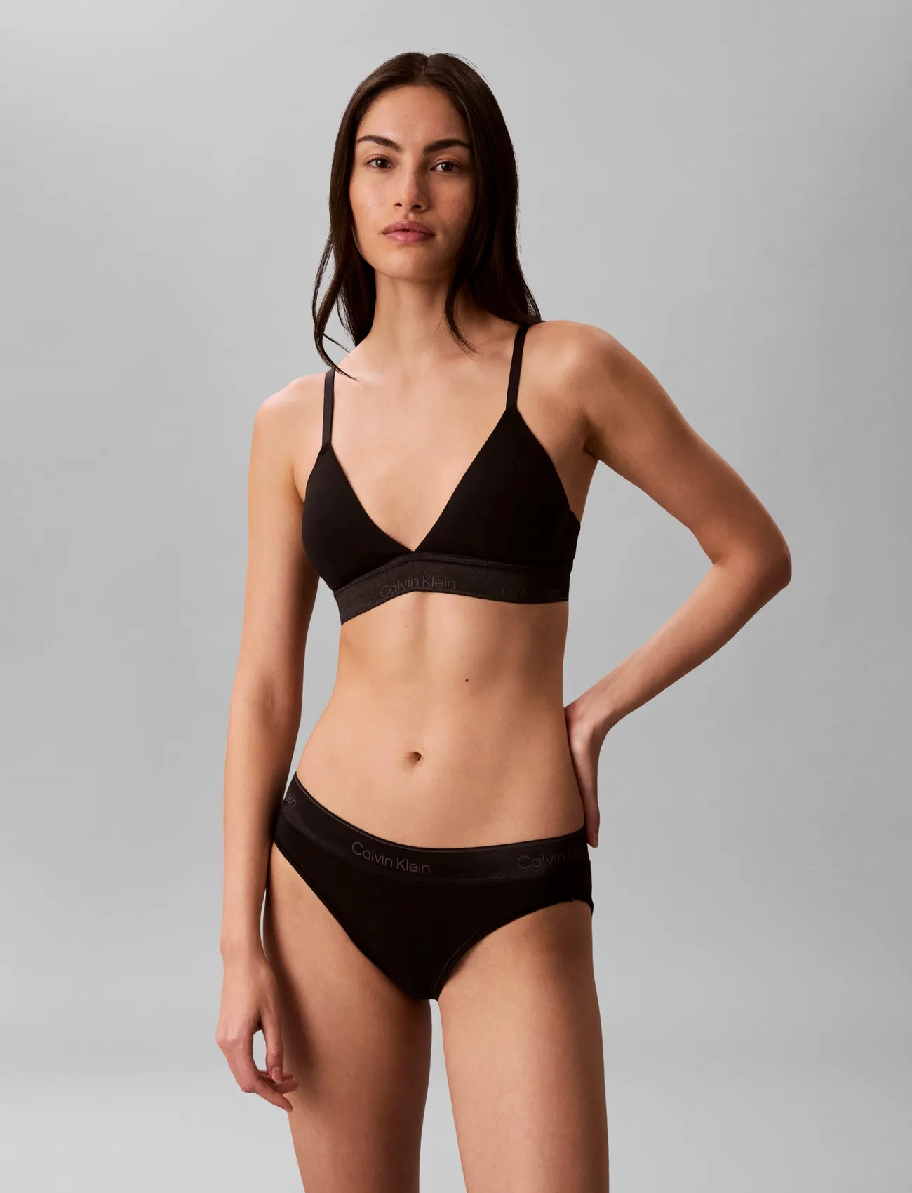 Calvin Klein Bikini, XL, Grey, Trusser > Trusser, Dame