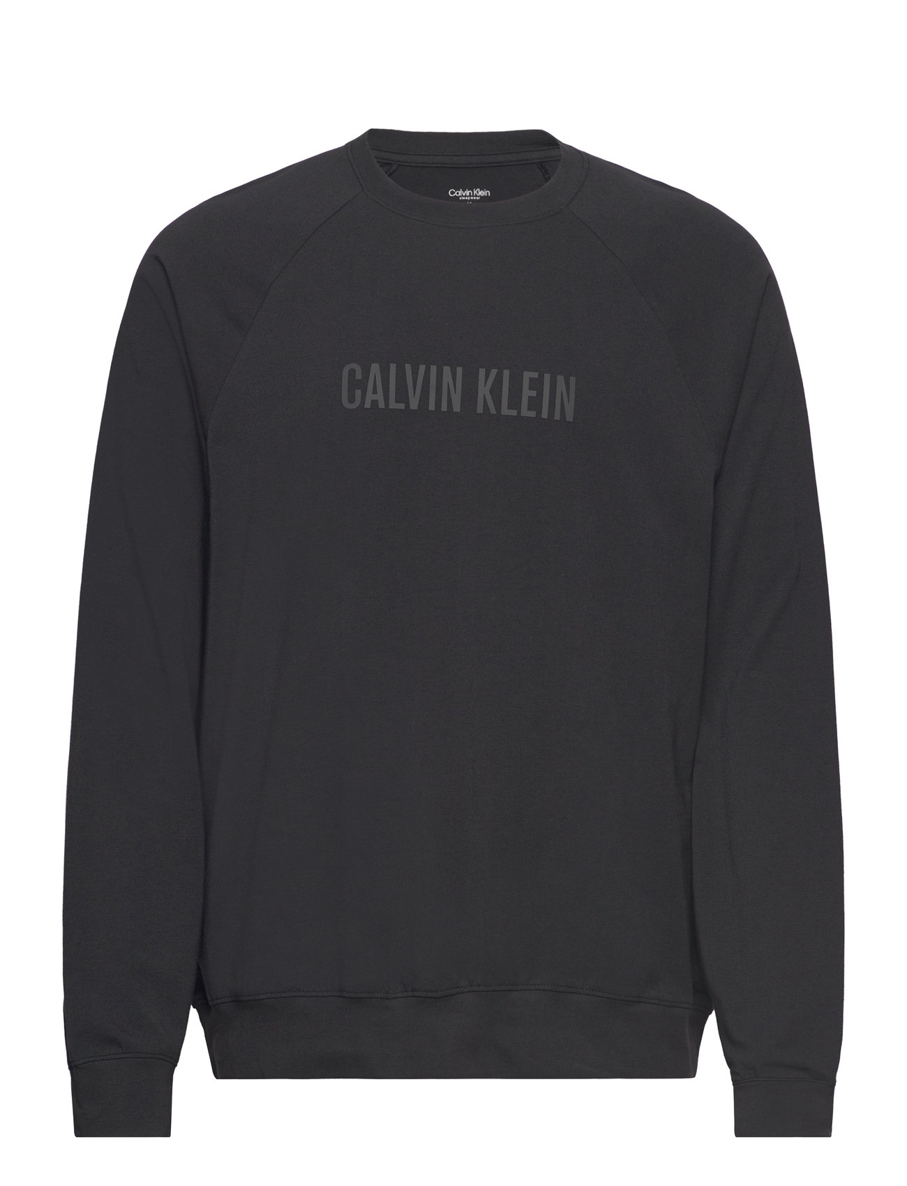 L/S Sweatshirt Tops Sweat-shirts & Hoodies Sweat-shirts Black Calvin Klein