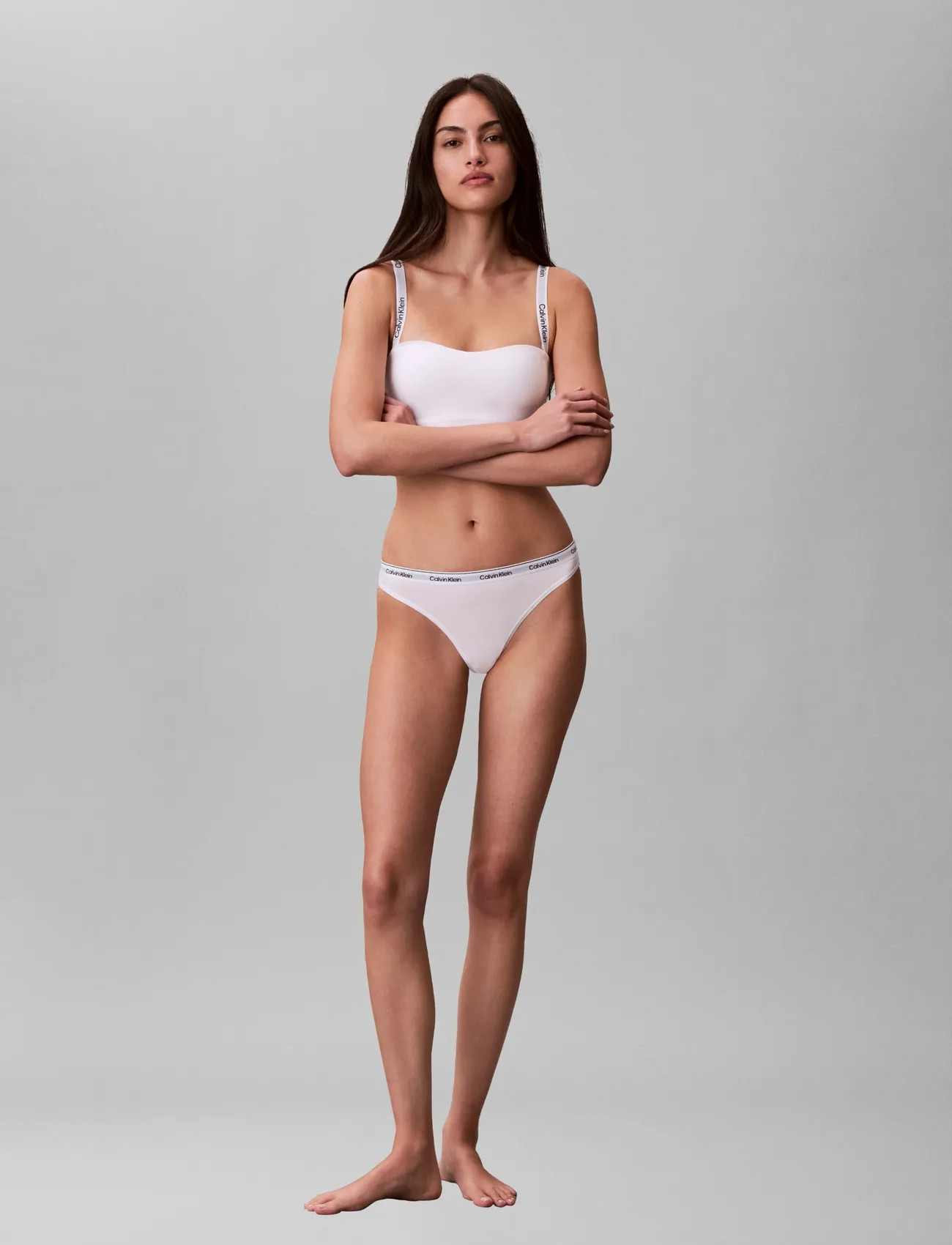 Calvin Klein Bikini, S, White, Trusser > Trusser, Dame