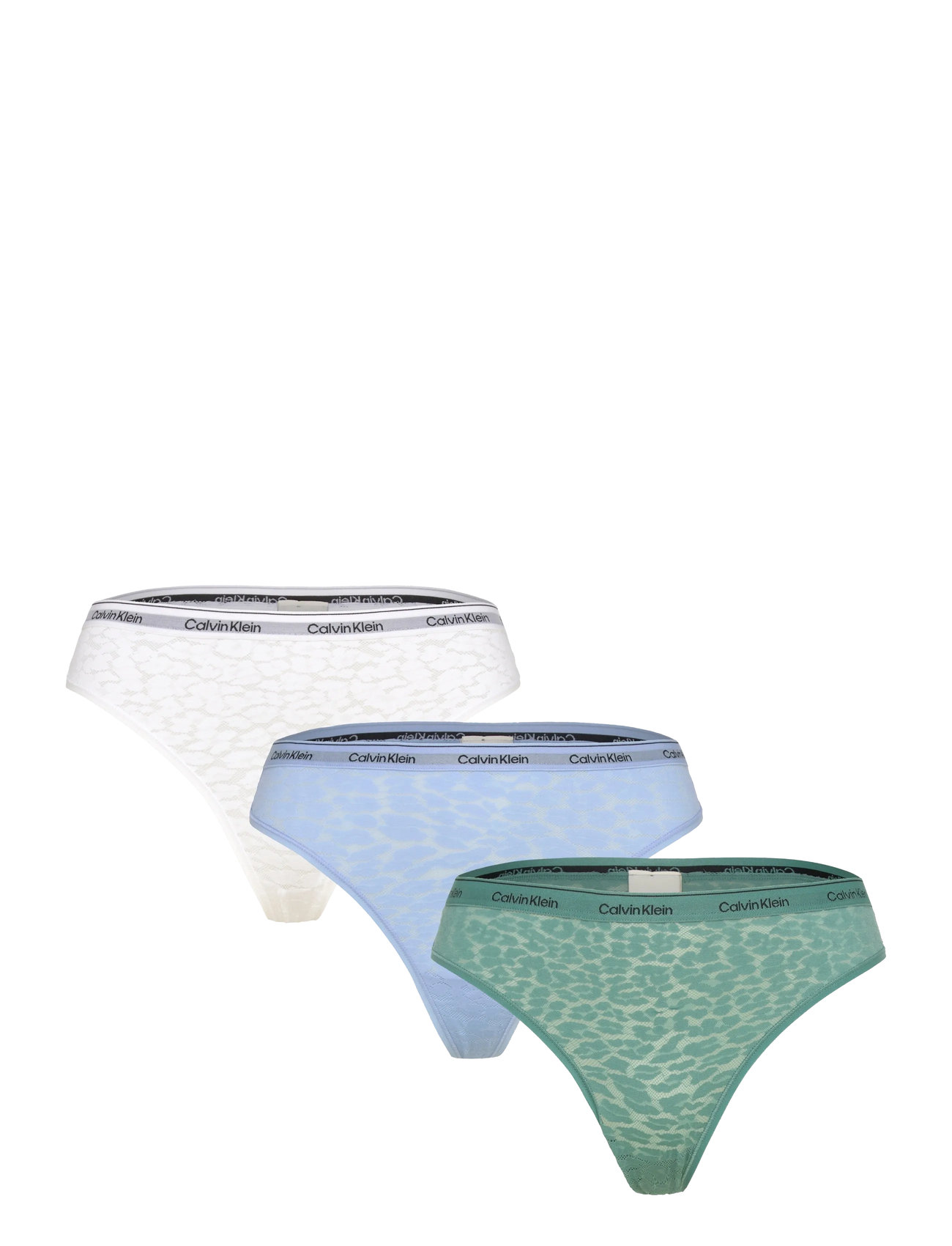CALVIN KLEIN Brazilian 3 Pk Patterned - M - Damen