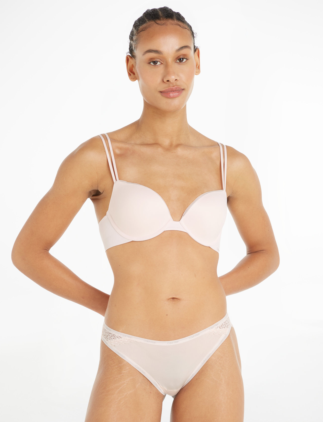Calvin Klein Underwear, Intimates & Sleepwear, New Calvin Klein Push Up  Plunge Nude Bra Size 32a