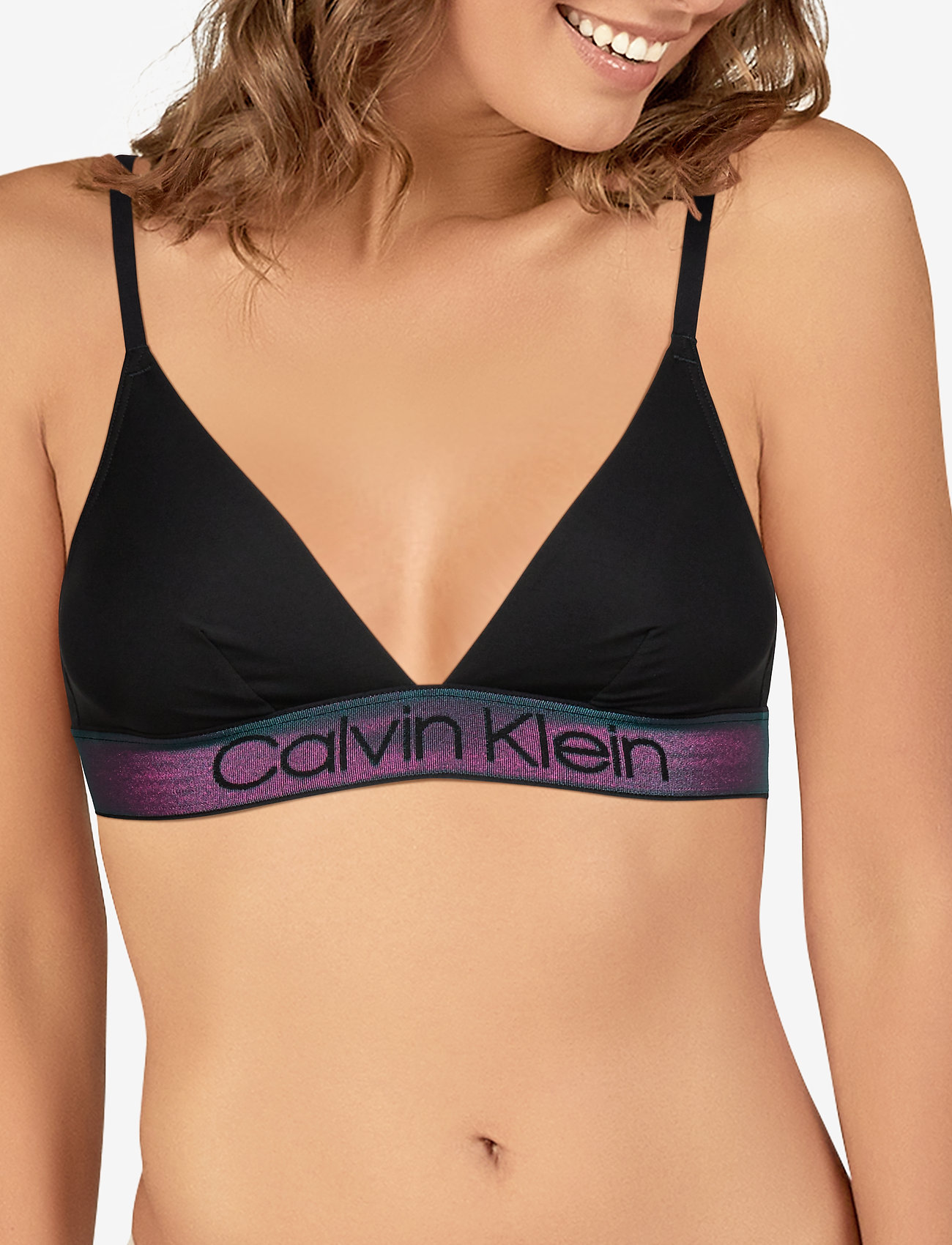 unlined triangle calvin klein