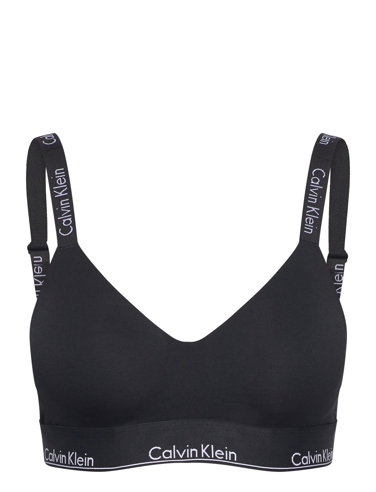 Calvin Klein Lght Lined Bralette Svart