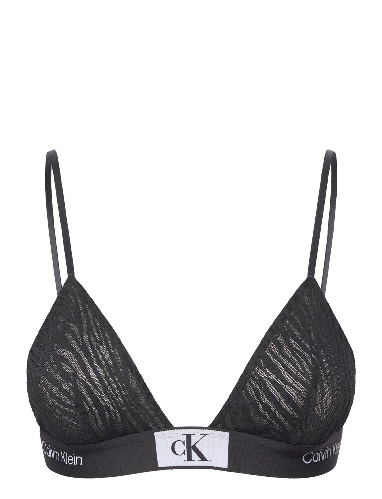 Calvin Klein Women's Triangle Unlined Bra, Black 001, Large: Buy Online at  Best Price in UAE 
