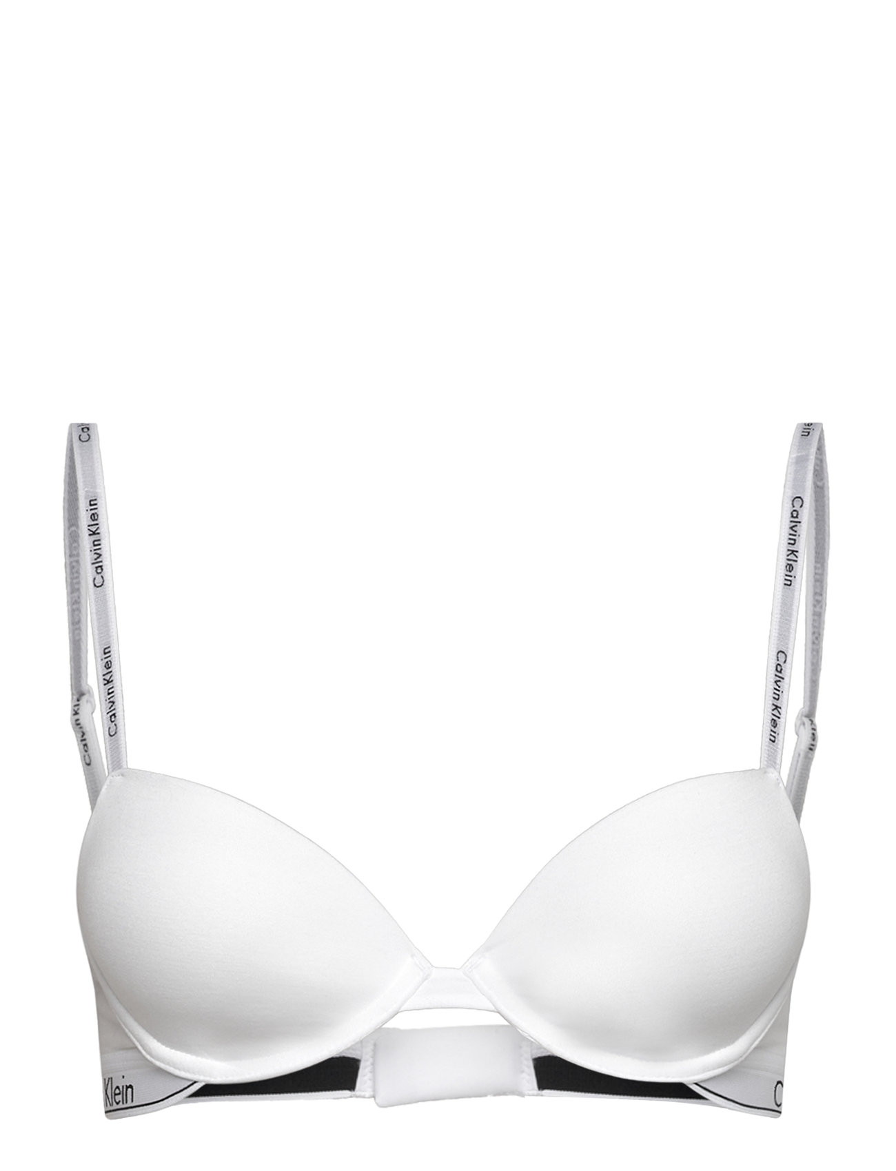 Lightly Lined Demi Lingerie Bras & Tops T-shirt Bras White Calvin Klein
