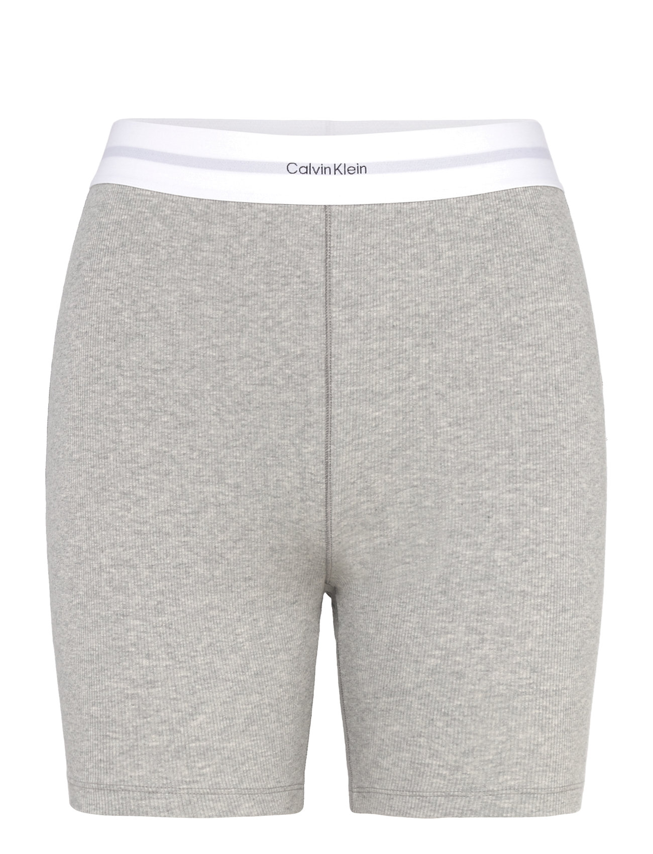 CALVIN KLEIN Rib Bike Kurz Grau - M - Damen