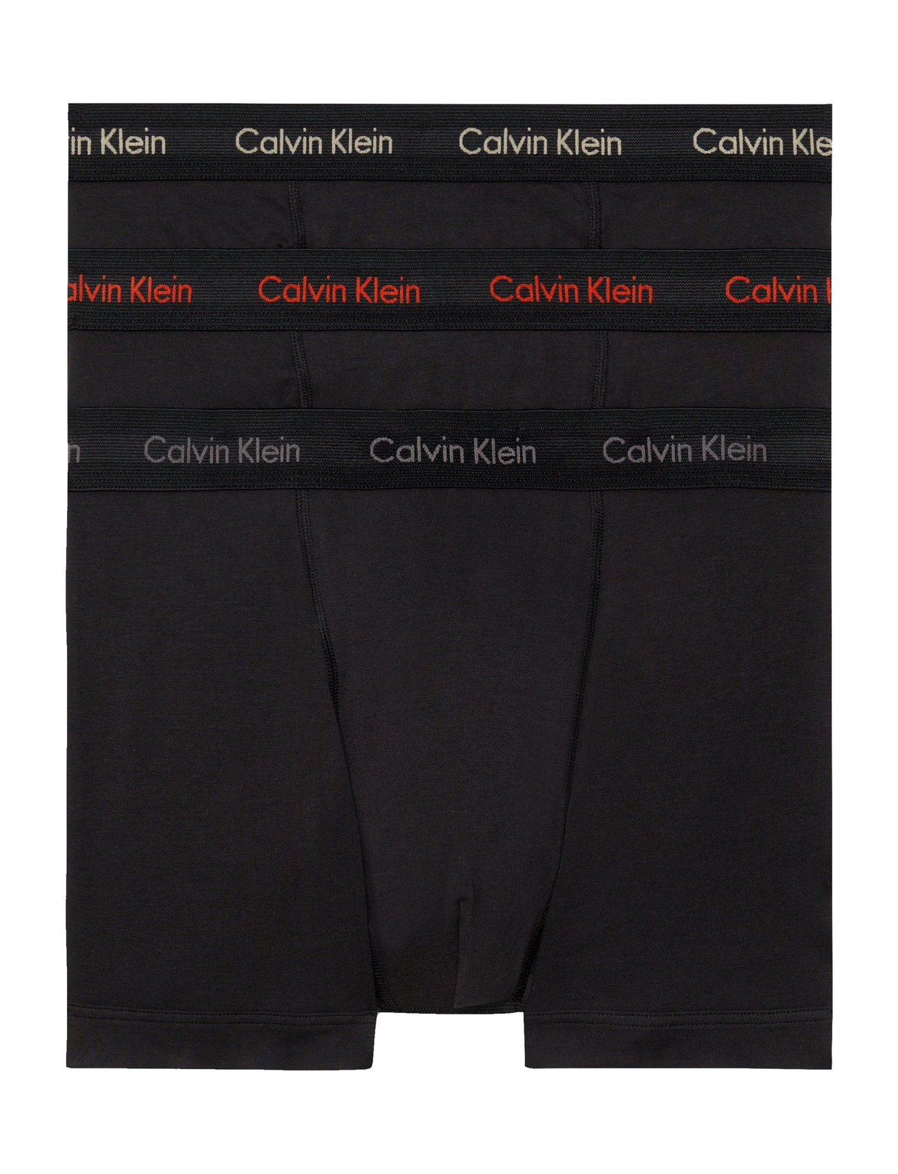 Trunk 3Pk Black Calvin Klein