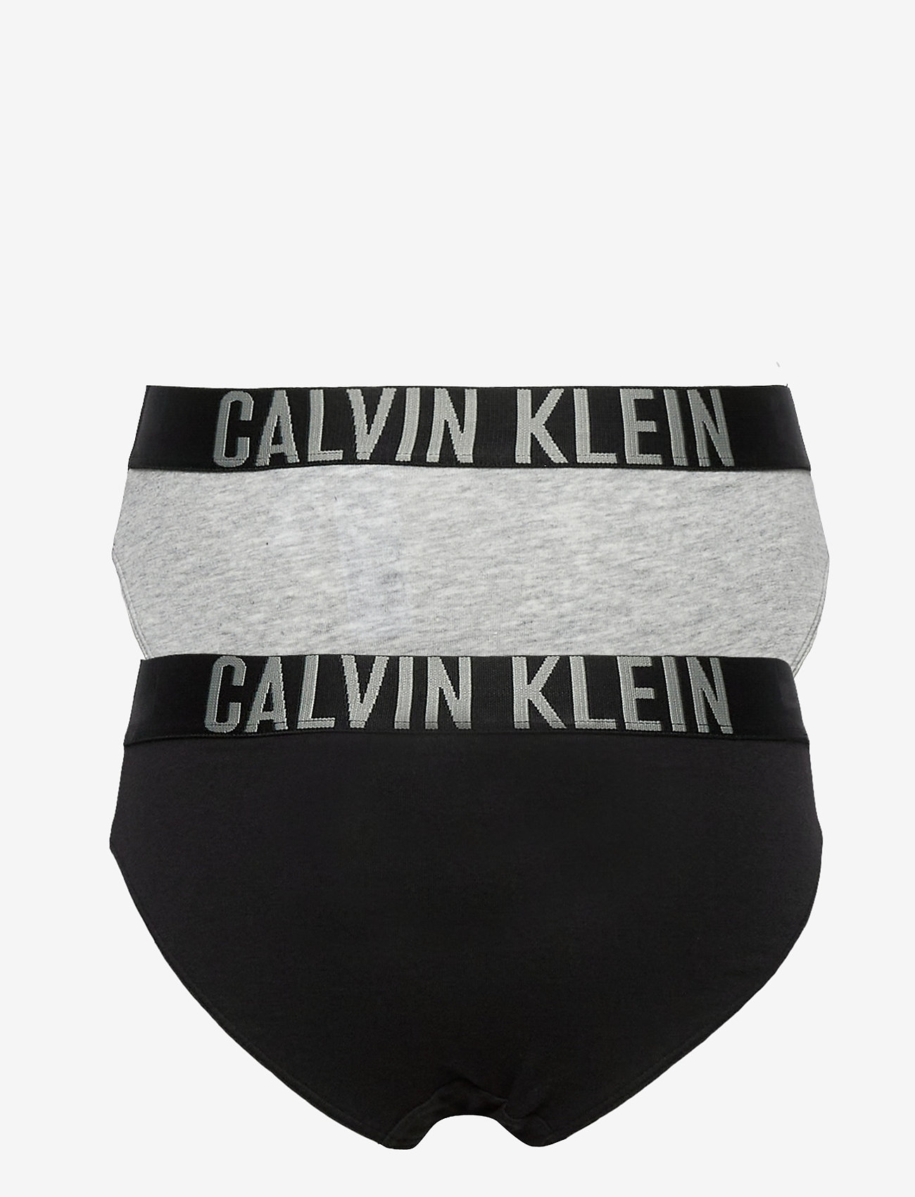 Calvin Klein - 2 PACK BIKINI - socks & underwear - 1 grey heather/ 1 black - 1