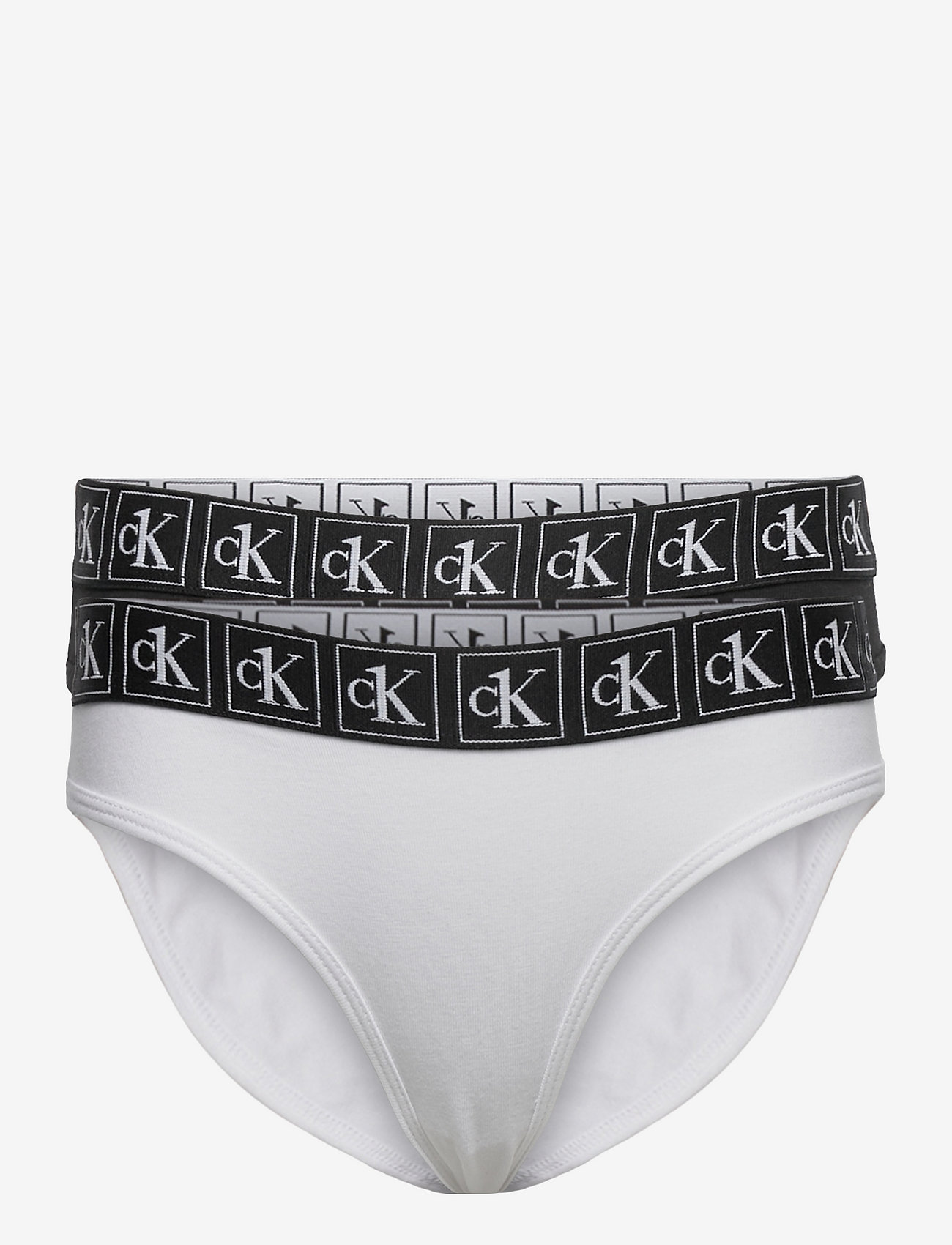 Calvin Klein - 2PK BIKINI - socks & underwear - pvhblack/pvhwhite - 0