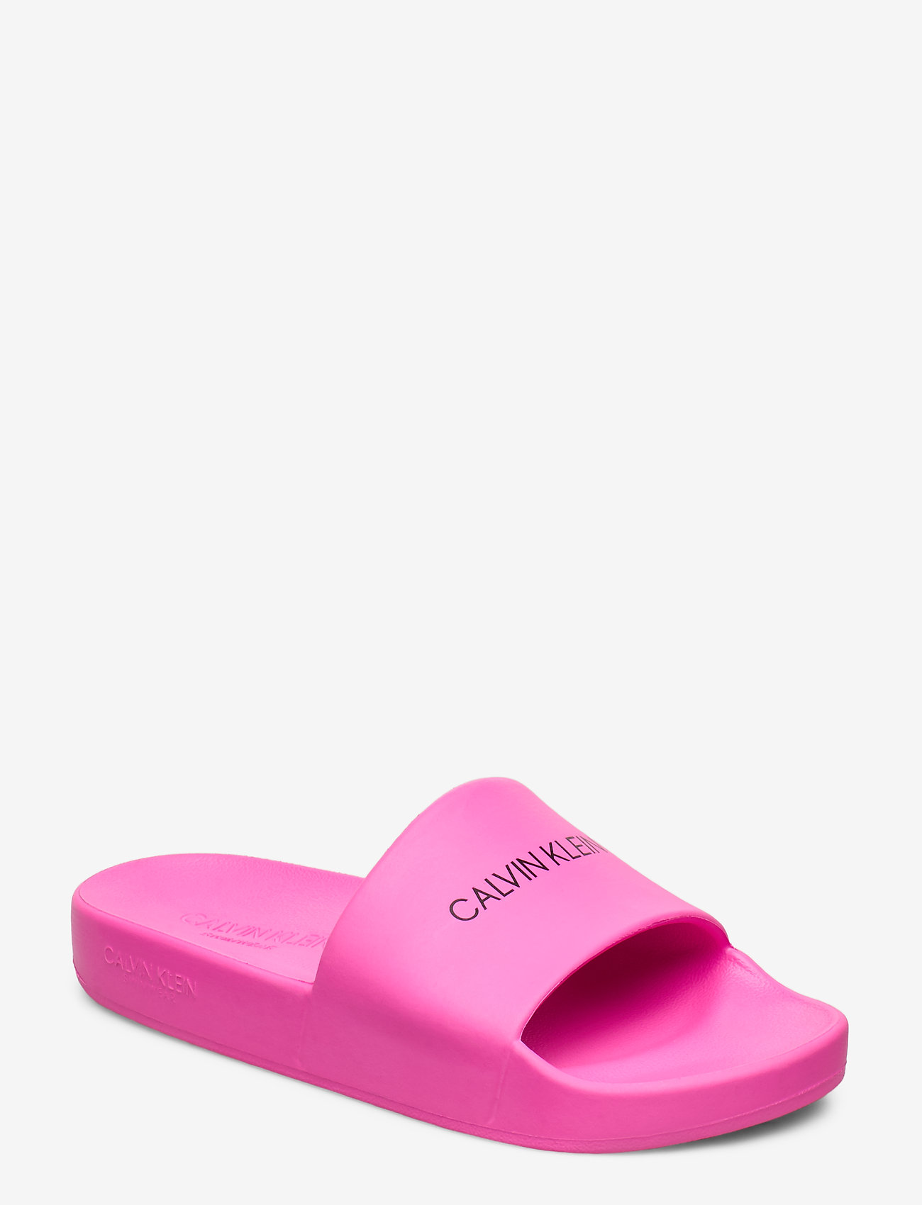 calvin klein pink slides