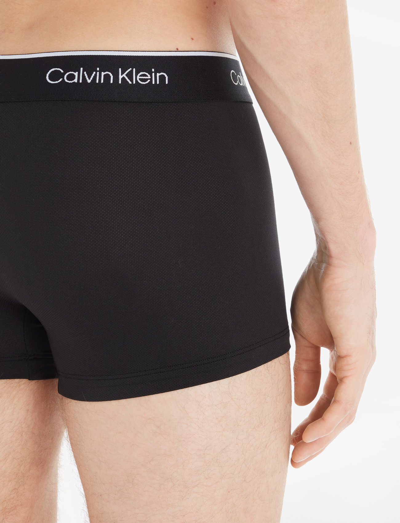 Calvin Klein - LOW RISE TRUNK 2PK - boxer briefs - black/black - 1