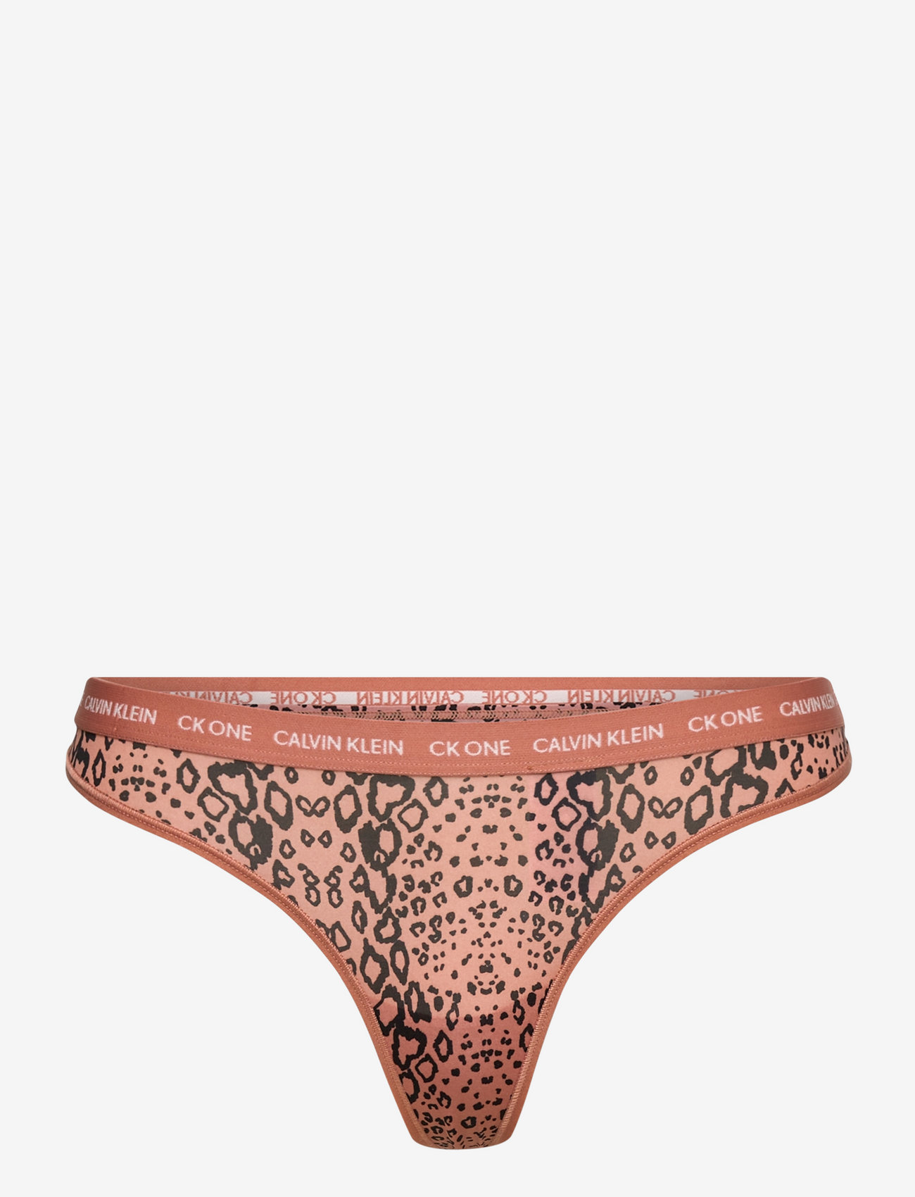 calvin klein leopard thong