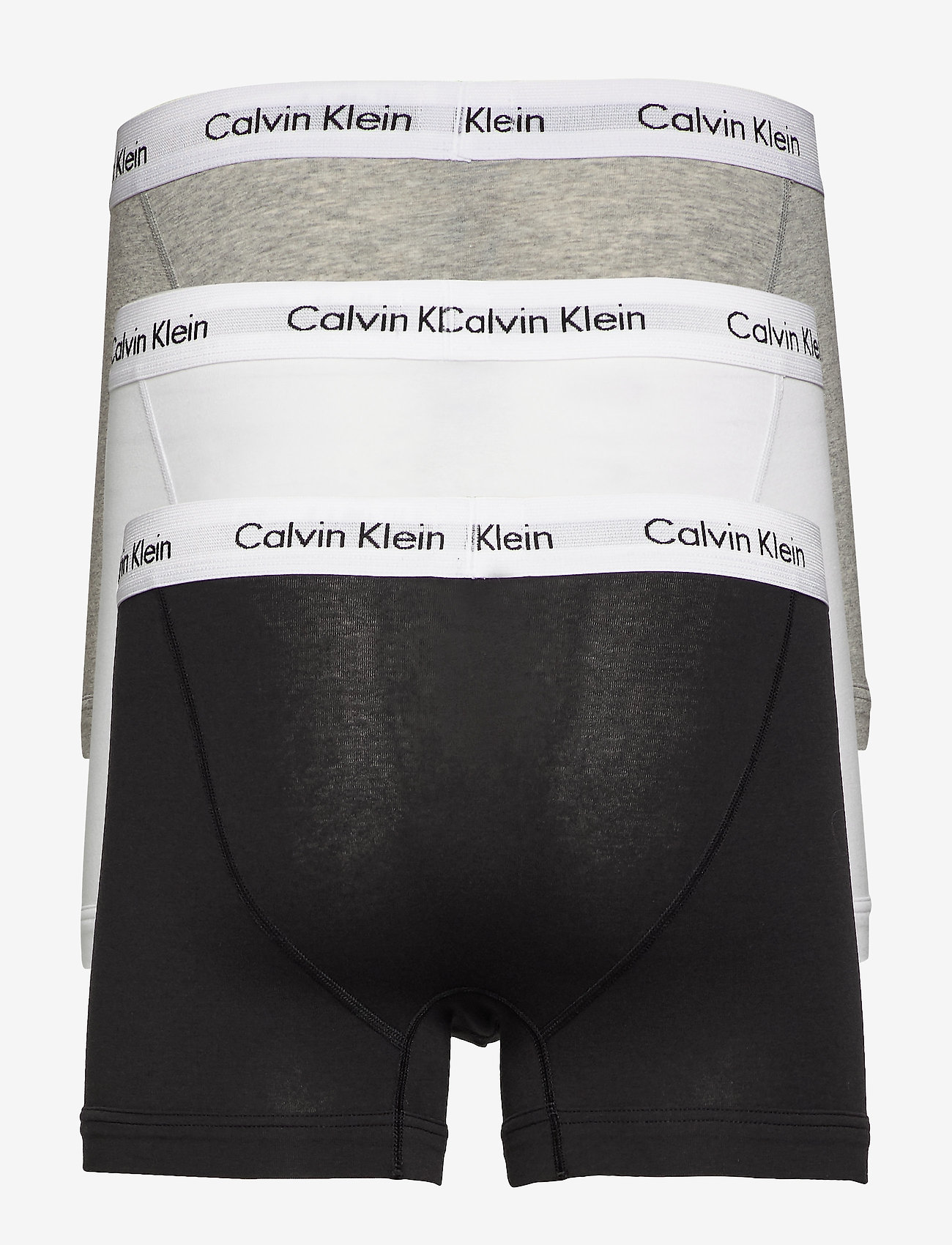 Calvin Klein - TRUNK 3PK - multipack underbukser - black/white/grey heather - 1