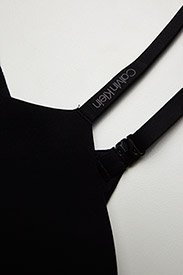 Calvin Klein - LIGHTLY LINED DEMI - bh's zonder beugels - black - 3