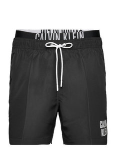 Save 38% Grey Mens Clothing Beachwear Calvin Klein Synthetic Core Logo Block Swim Shorts in Grey for Men 