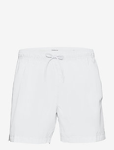 MEDIUM DRAWSTRING - swim shorts - pvh classic white