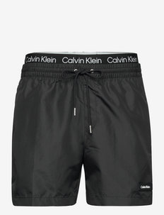 MEDIUM DOUBLE WB - swim shorts - pvh black