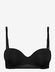 LGHT LINED STRAPLESS - strapless bras - black
