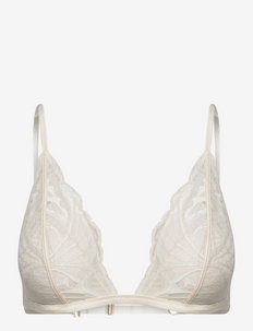 UNLINED TRIANGLE - soft bras - ivory