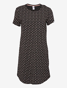 2 Chemises Noires à Col Land's End - Taille 38-40 (petite), Manches 3/4, Occasion Très Bon état