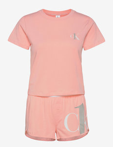 S/S SHORT SET - pyjama's - countryside pink