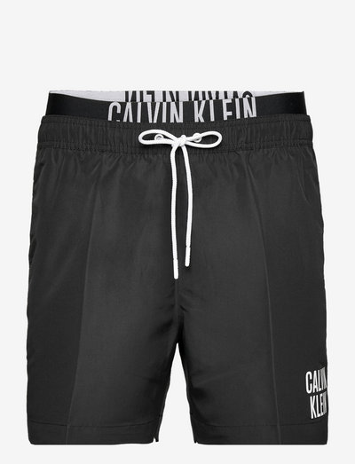 MEDIUM DOUBLE WB-NOS - shorts de bain - pvh black