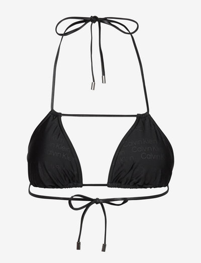 TRIANGLE-RP - dreieck-bikini-oberteile - tonal logo black