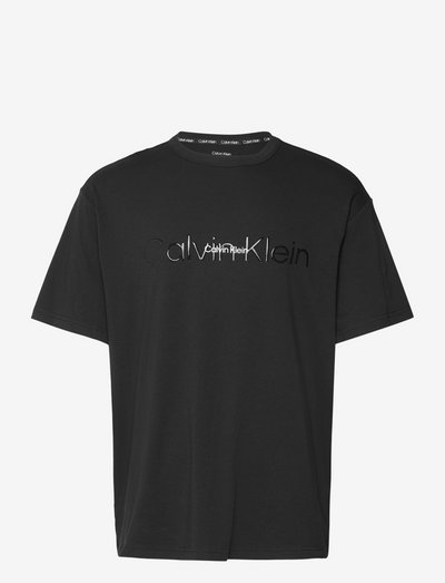 S/S CREW NECK - basic t-shirts - black