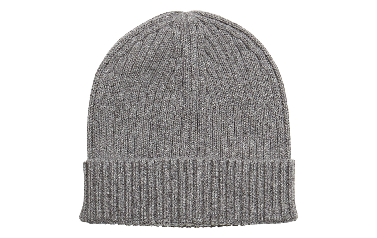Scarfamp; Bemid Grey Heather Basic Klein Rib B38Vol39Calvin 54ALRj