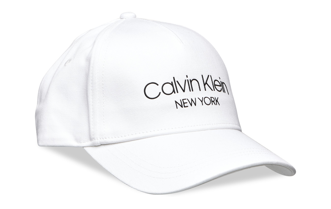calvin klein cap white