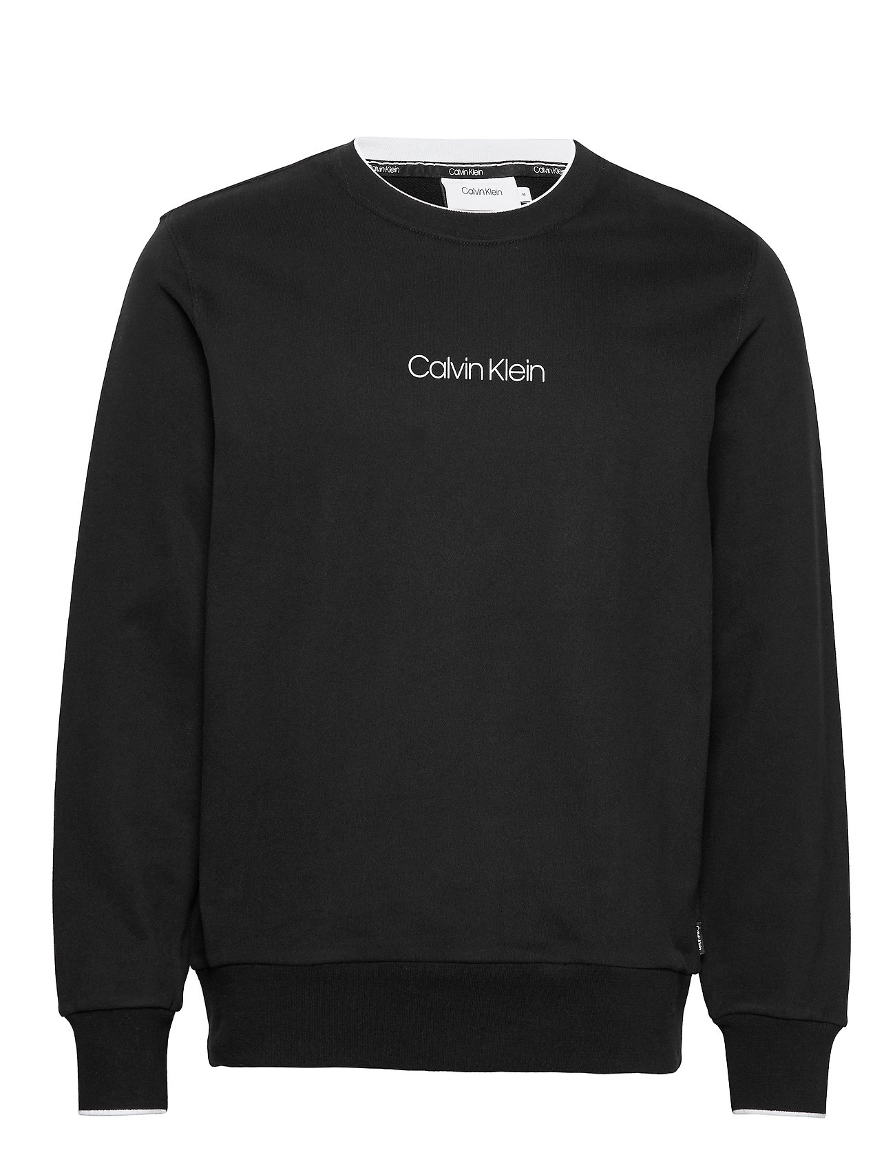 calvin klein logo sweatshirt black