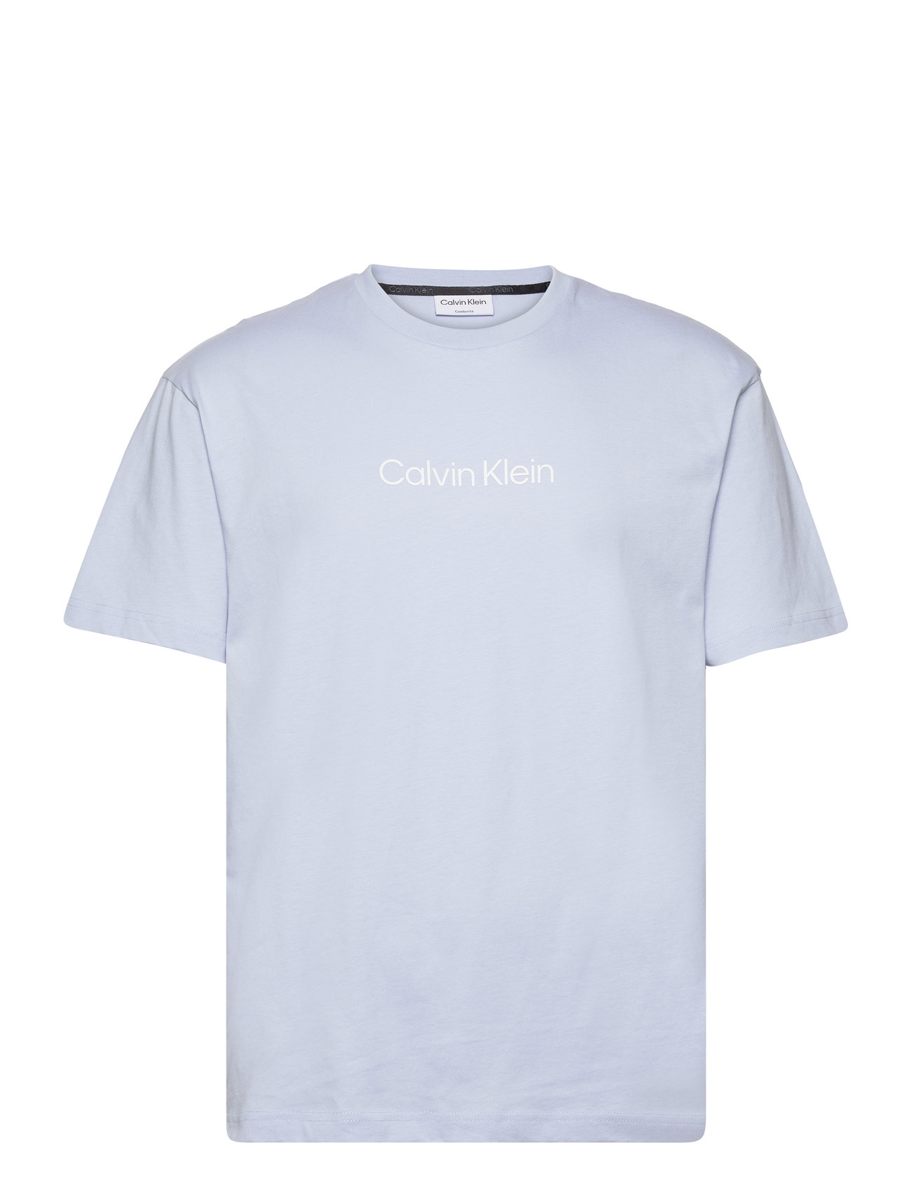 Hero Logo Comfort T-Shirt Tops T-Kortærmet Skjorte Blue Calvin Klein