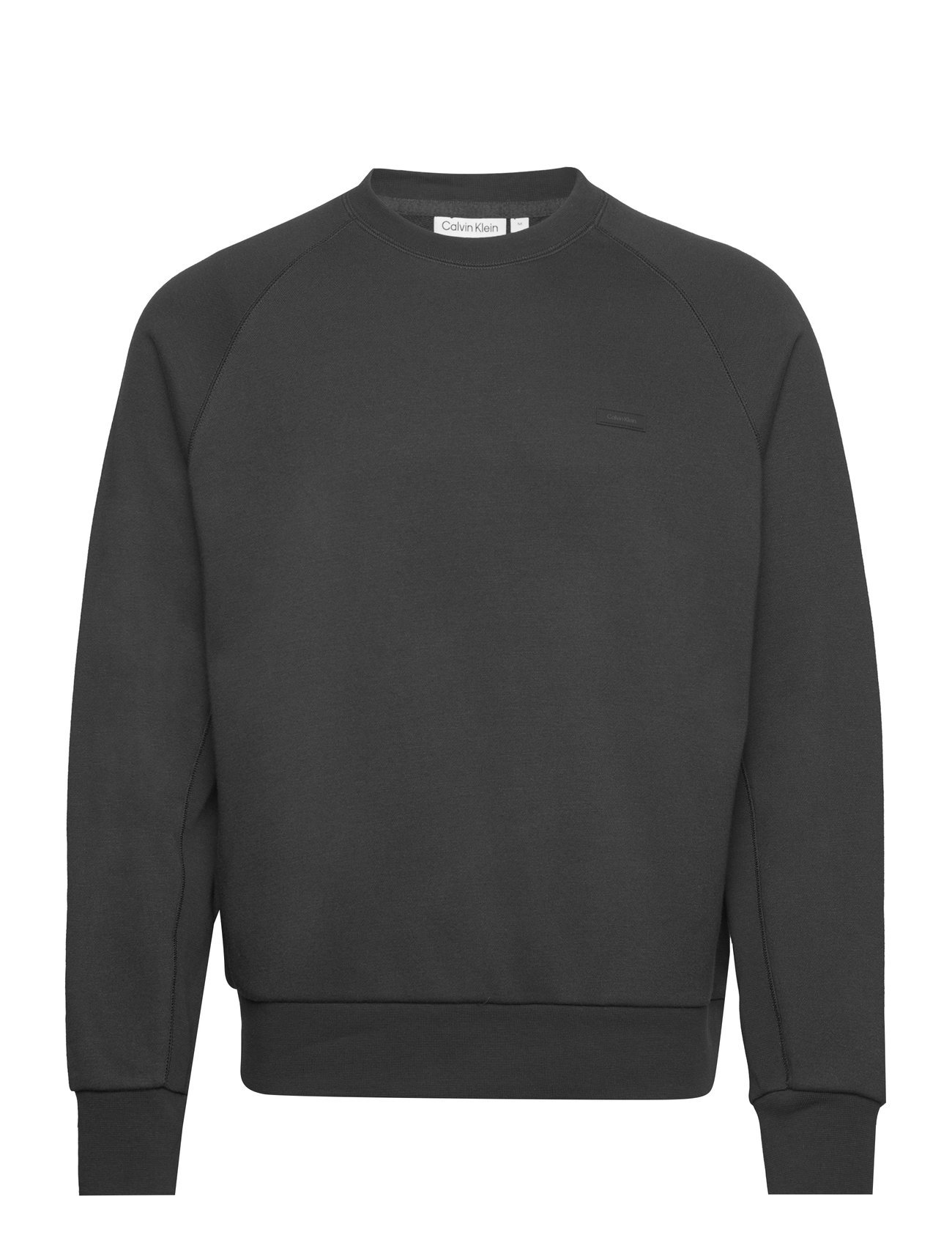 Soft Cotton Modal Sweatshirt Tops Sweat-shirts & Hoodies Sweat-shirts Black Calvin Klein