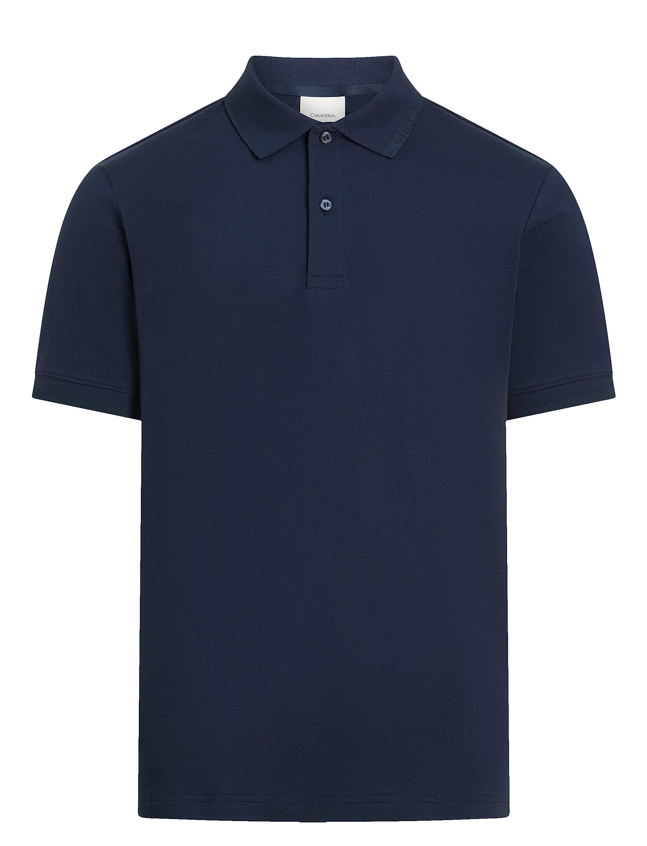 CALVIN KLEIN Thermo Tech Pique Slim Polo Navy - M - Herren
