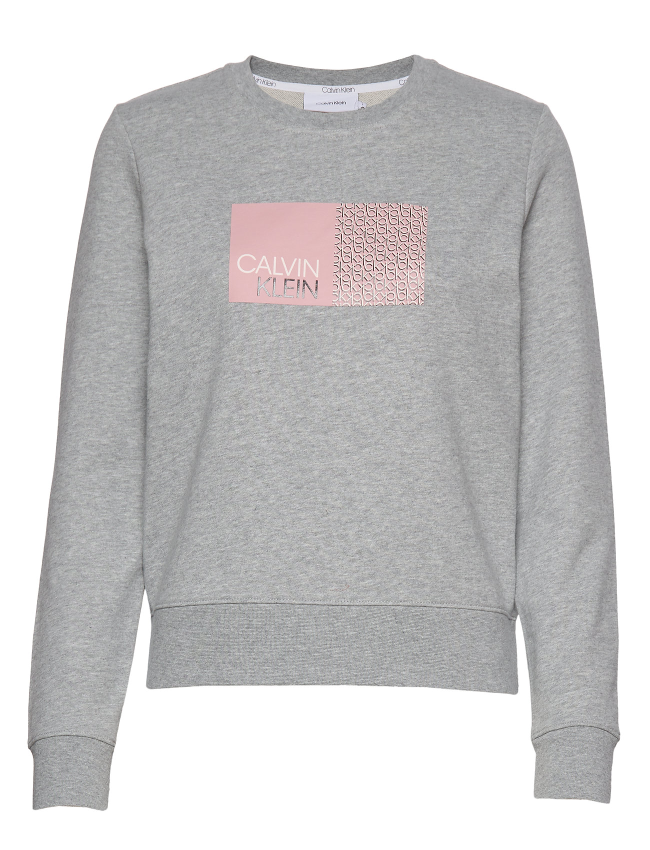 light pink calvin klein sweatshirt