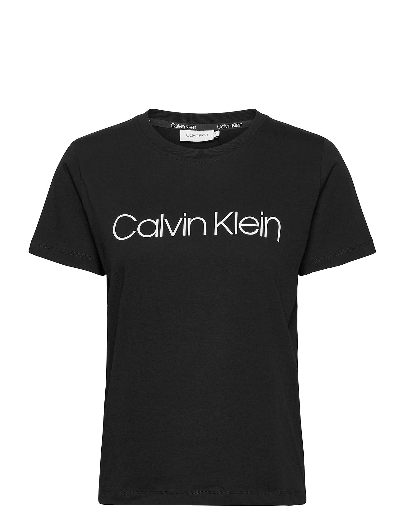Core Logo T-Shirt T-shirts & Tops Short-sleeved Musta Calvin Klein