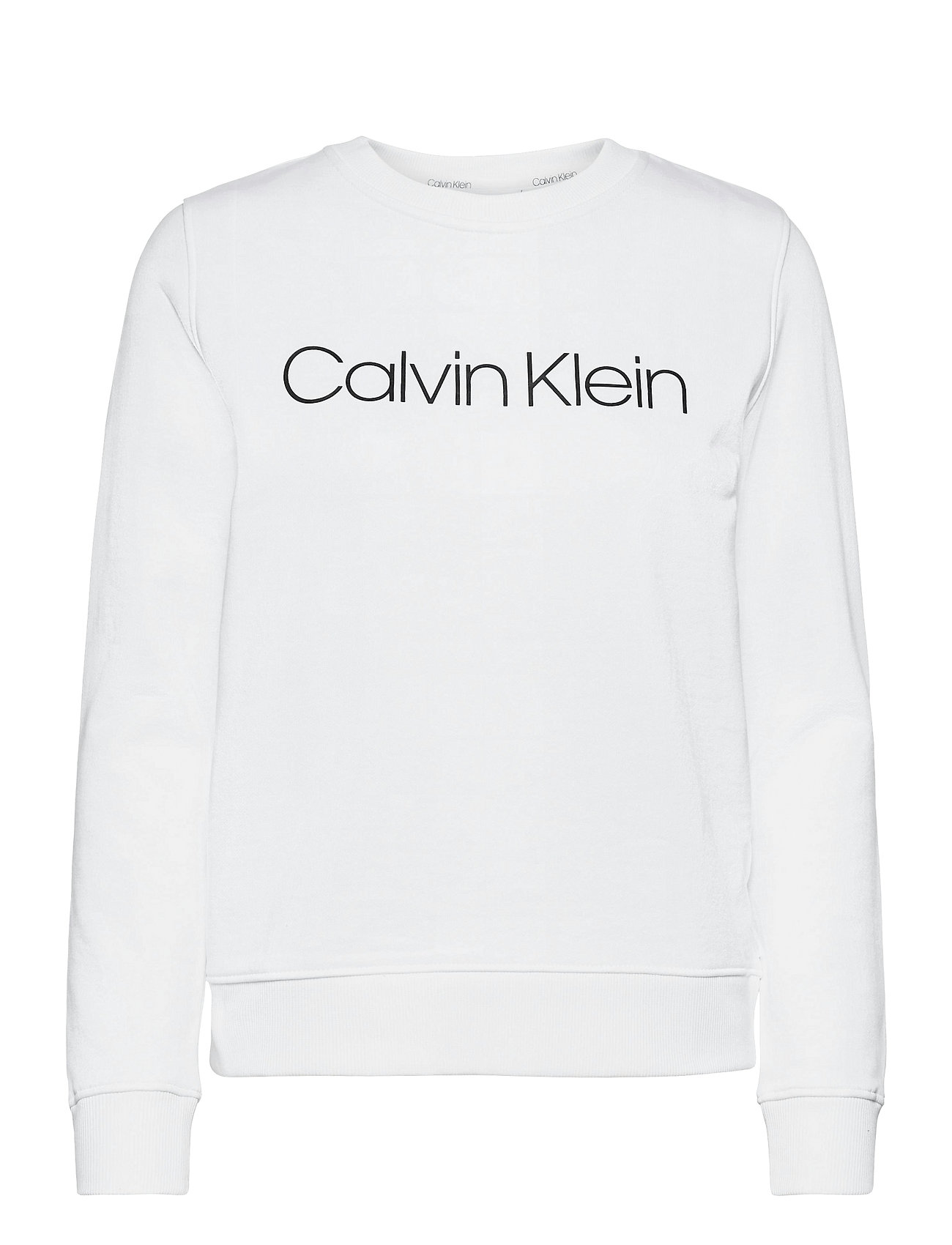 Core Logo Ls Sweatshirt Svetari Collegepaita Valkoinen Calvin Klein