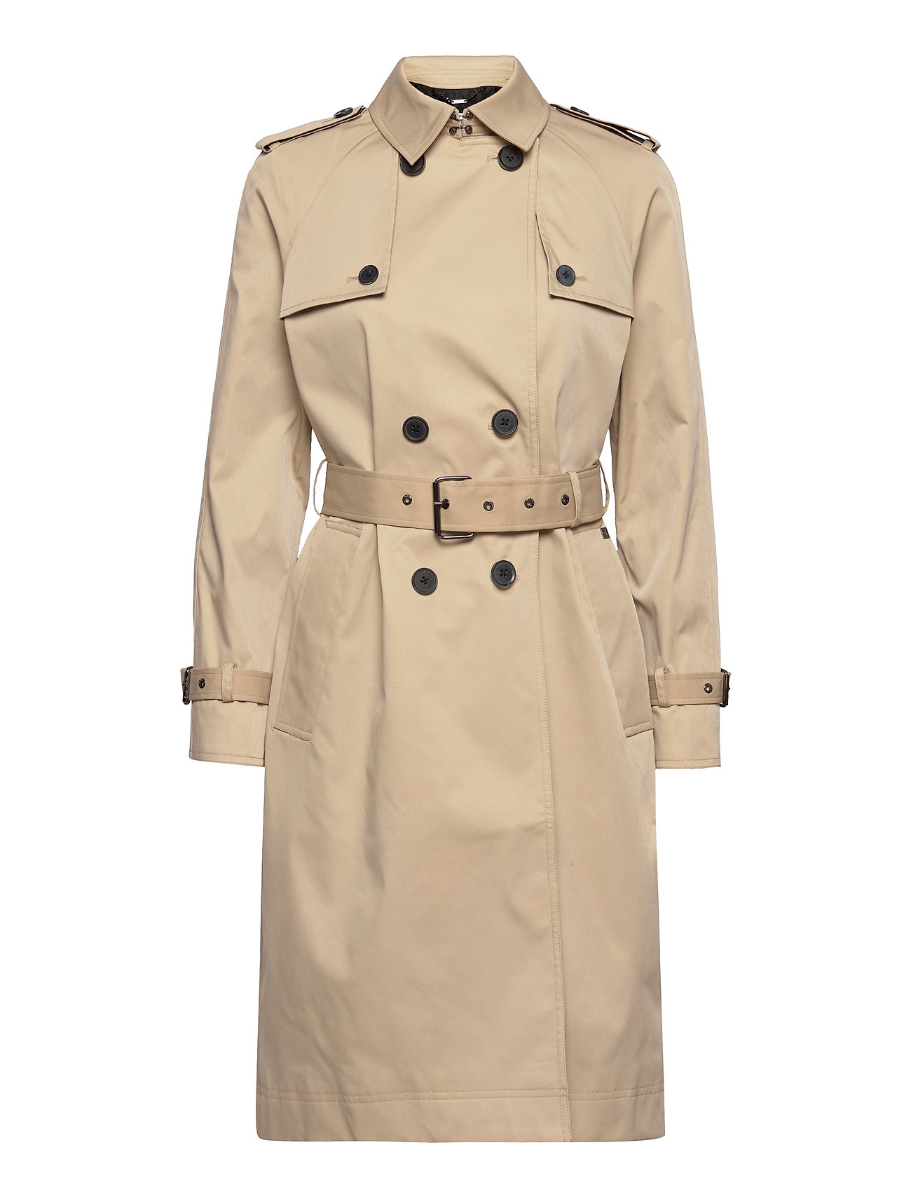 calvin klein leather trench coat