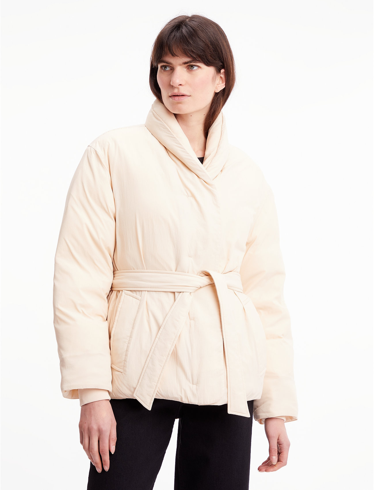 Calvin Klein Recycled Down Wrap Puffer Jacket  €. Buy Down- &  padded jackets from Calvin Klein online at . Fast delivery and  easy returns