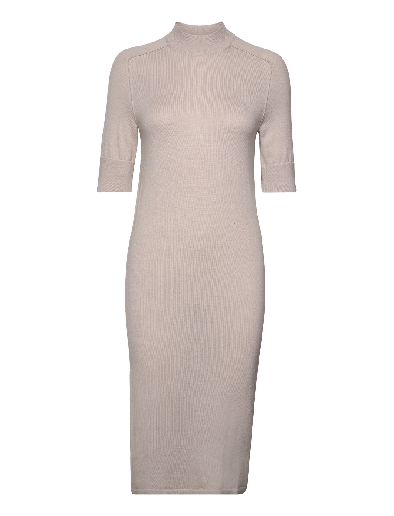 Calvin Klein Extra Fine Wool 1/2 Sleeve Dress - Midi dresses
